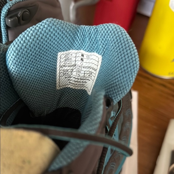 La Sportiva Charcoal and Aqua Hiking Boots - Picture 3 of 3